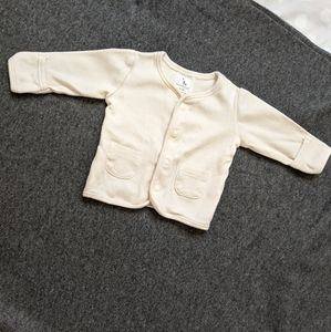 100% Organic cotton coat 0-3 m